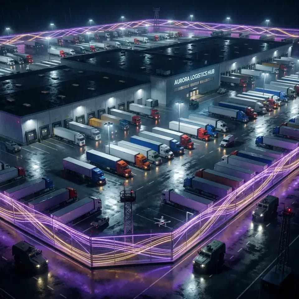 Sicurezza Perimetrale per Centri di Distribuzione e Logistica