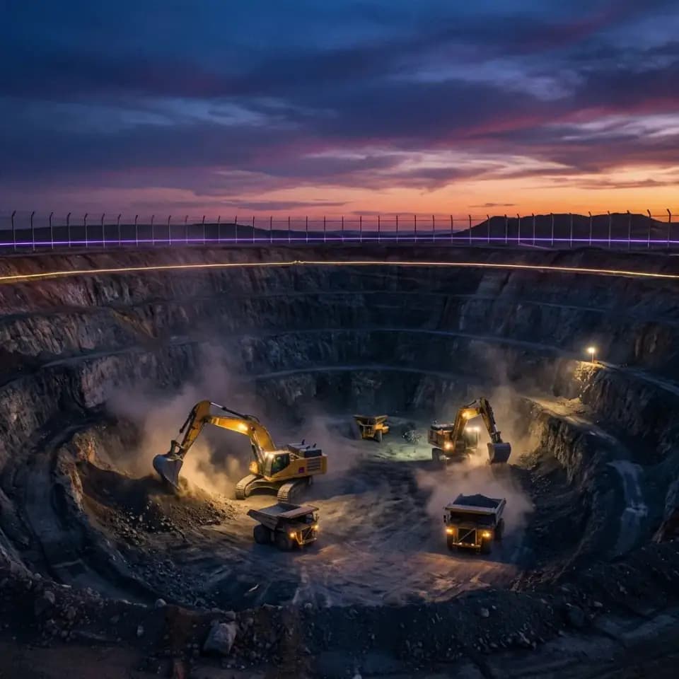Sicurezza Perimetrale per l’Industria Mineraria